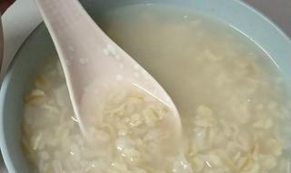 产妇燕麦片粥做法